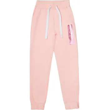 Dívčí tepláky - Winkiki WTG 01771, světlonce růžová Barva: Růžová, Velikost: 164