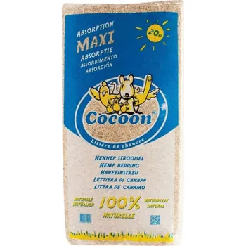 Podestýlka pro hlodavce Konopné pazdeří 220 litrů