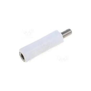 Izolační vložka šestihranný M4 M4 Dl 20mm Klíč 8mm UL94V-2