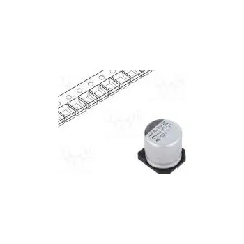 Kondenzátor Kondenzátor elektrolytický SMD 470uF 16VDC Ø10x10mm ±20%