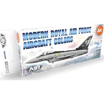 Modelářská barva AK Interactive Modern Royal Air Force Aircraft Colors SET 3G