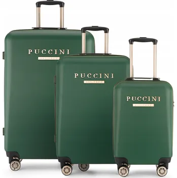 PUCCINI Sada Cestovních KUFRŮ ABS na Kolečkách 3v1 ABS017 5
