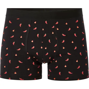 Pánské spodní prádlo Celio Boxerky Mibopepper 1168925 Černá XL