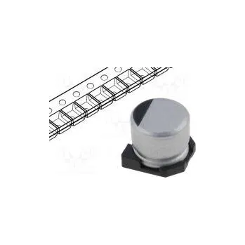 Kondenzátor Kondenzátor elektrolytický SMD 220uF 35VDC Ø10x10mm ±20%