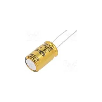 Kondenzátor Kondenzátor elektrolytický THT 1500uF 16VDC Ø12,5x20mm ±20%