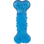 Dog Fantasy Strong kost s vůní slaniny 15 cm modrá