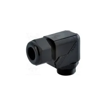 HUMMEL 1.317.1301.14 Vývodka úhlová PG13,5 IP68 Mat polyamid černá HSK-W