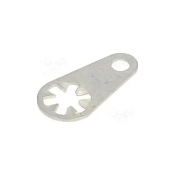 Elektronická součástka Kolíček s pájecím očkem 0,45mm M3 Ø 3,1mm pájení mosaz přímý