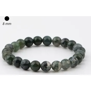 Náramek Prosperk Elegantní mechový náramek z achátu S4509