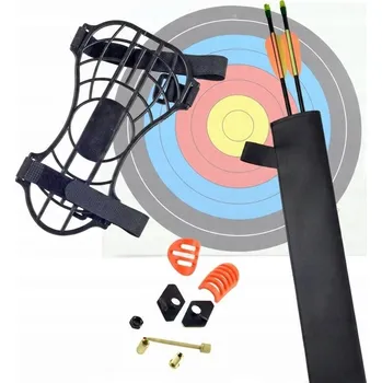 Luk Sportovní Luk pro děti šípy toulec sada lukostřelba pro střelbu 93 cm Černá 15 lb