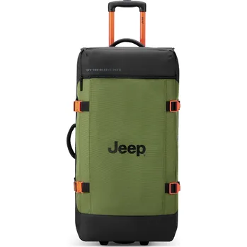 Cestovní taška Cestovní taška na kolečkách Delsey X JEEP JS007C 82 cm 374026045 - zelená 96 l