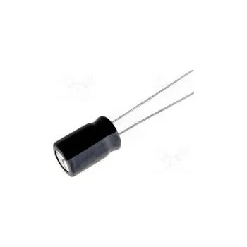 Kondenzátor Kondenzátor elektrolytický THT 47uF 25VDC Ø5x11mm Rozteč 2mm
