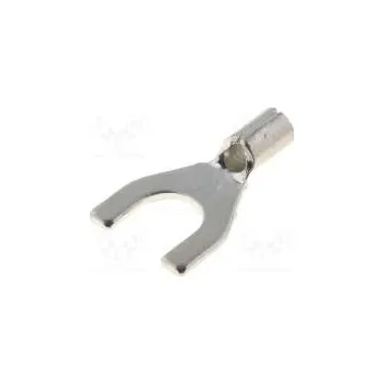 Elektrický konektor Koncovka vidličková M5 0,5÷1mm2 krimpovací na kabel měď