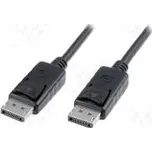 Cable DisplayPort 1.1a DisplayPort plug,both sides 3m black
