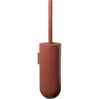 Cosmic Terakotově červená kovová nástěnná WC štětka Geyser