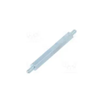 Matice Distanční sloupek se závitem 40mm Vněj.závit M3 šestihranný