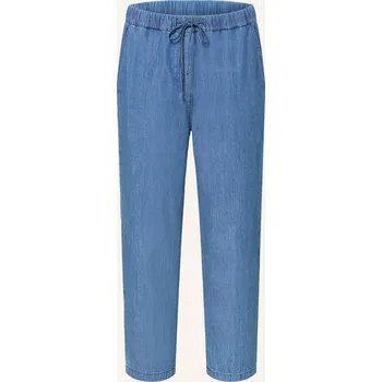 Juvia Dámské 7/8 Kalhoty Ashley V Džínovém Stylu, modrá, 36