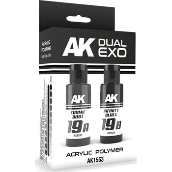 AK Interactive COSMIC DUST & INFINITY BLACK DUAL EXO Set 19