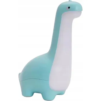 Lampička Modré Noční Lampa Dinosaurus pro děti LED bezdrátové dotykové LED