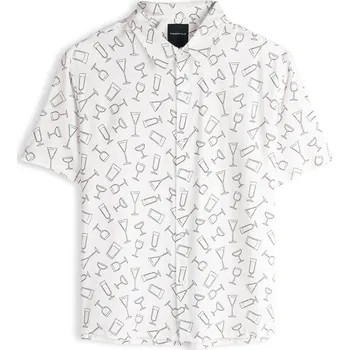 Pánská košile GATE Viskózová košile volného střihu S 125-0421/10