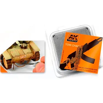 AK Interactive RUSTY TOW CHAIN MEDIUM