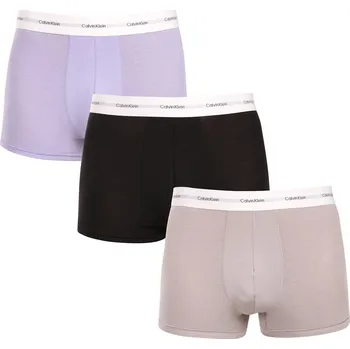 Boxerky 3PACK pánské boxerky Calvin Klein vícebarevné (NB4263-VW6) L NB4263-VW6 Možnost vrácení zboží ZDARMA do 120 dnů!