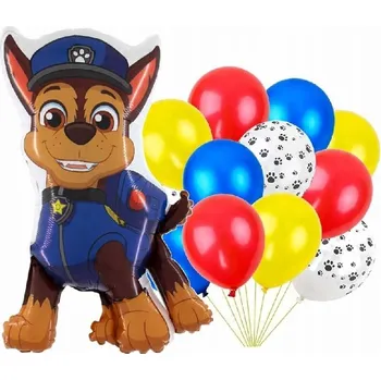 Balónek BALÓNKY k narozeninám sada Paw Tlapková patrola