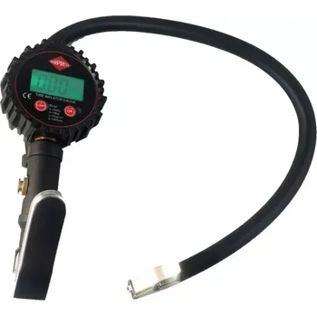 AIRPRESS 42064 Digitální pneuhustič s LED displejem a 3x koncovka