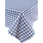 Podpěrová s.r.o. Ubrus bavlněný KOSTIČKA MODRÁ světlá Velikost: 80x120 cm