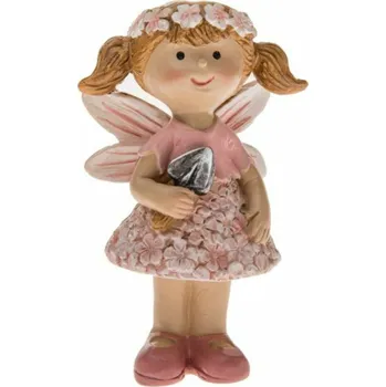 Casa de Engel Home Polyresinová víla 9cm - květiny, 12/144 Fialová UNI (2865589)