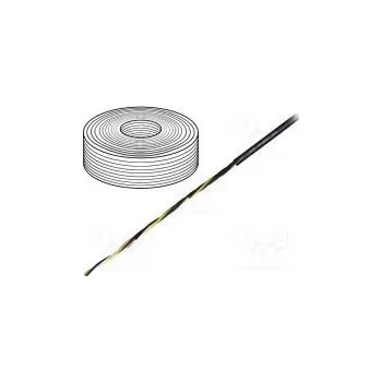 elektrický kabel IGUS CF30.15.04 Vodič motorový chainflex® CF30 4G1,5mm2 PVC černá lanko Cu