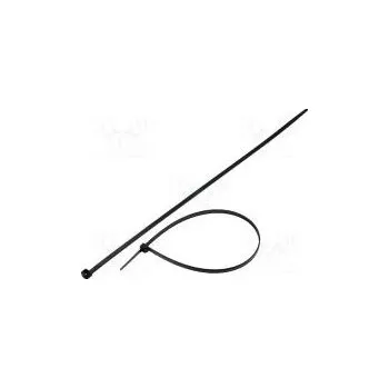 Datový kabel Cable tie L 300mm W 4.8mm polyamide 215.5N black Ømax 85mm