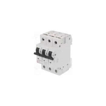 Jistič Jistič 230/400VAC Ijmen 6A Póly 3 DIN Průběh B 10kA IP20