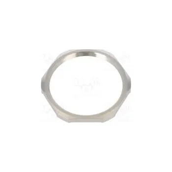 Matice HUMMEL 1.167.4200.01 Matice s uzemněním PG42 mosaz nikl Thk 5mm Klíč 6mm Závit PG