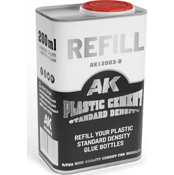 AK Interactive REFILLPLASTIC CEMENT STANDARD DENSITY