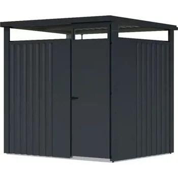 Zahradní domek KARIBU HOLZTECHNIK Plechový domek KARIBU OSTEN 1,5 (12509) antracit LG4466