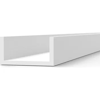 AK Interactive U Channel 4.0 width x 350mm - STYRENE STRIP