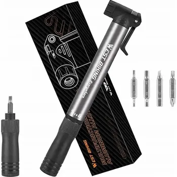 pumpička Ruční pumpička West Biking AJER5YGWE4 černá