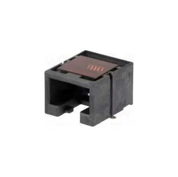 vypínač a zásuvka Zásuvka RJ45 PIN 8 Kat 3 nízkoprofilové zlacený SMT