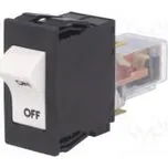 Jistič Ujmen 240VAC 60VDC 5A DPST Póly 2 na panel,SNAP-IN