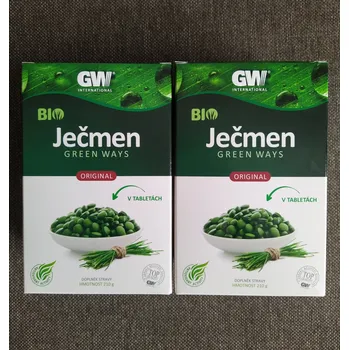 Přírodní produkt Green Ways Ječmen - tablety 210 g tablety: tablety 210 g +210g