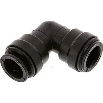 Příslušenství k čerpadlu L-spojka nástrčná 15 mm - 15 mm POM