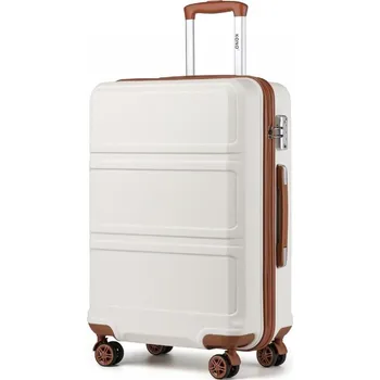 Kono K1871-1L Kufr Spinner 51.5cm Krémová ABS