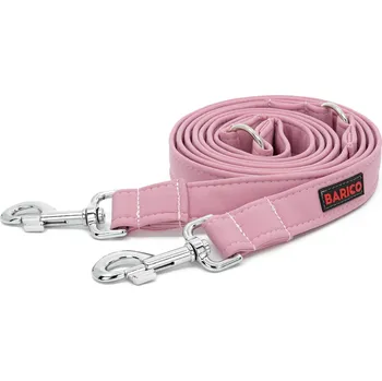 Vodítko pro psa Přepínací vodítko BARICO Vintage Rose Typ karabiny / Šířka vodítka: Malá / 2 cm