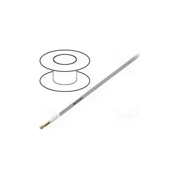 elektrický kabel HELUKABEL 49615 Vodič ovládací SUPERTRONIC®-PURO 25x0,34mm2 PUR šedá lanko