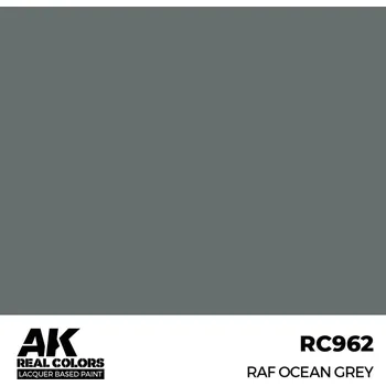 Modelářská barva AK Interactive Real Colors: RAF Ocean Grey 17 ml.