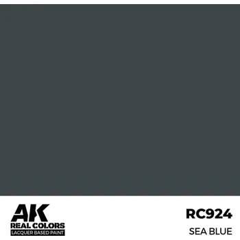 Modelářská barva AK Interactive Real Colors: Sea Blue 17 ml.