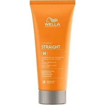 Vlasová kosmetika WELLA Straight H Creatine+ 200ml - narovnávač pro zesvětlované a velmi poškozené vlasy
