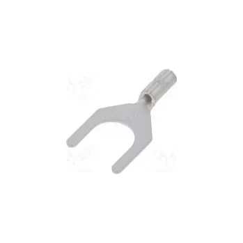 Elektrický konektor Koncovka vidličková M5 0,2÷0,5mm2 krimpovací na kabel 5,3mm