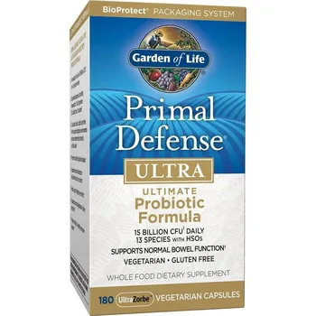 Garden of Life Garden of Life, Primal Defense®, Ultra, Ultimate Probiotic Formula, 180 kapslí